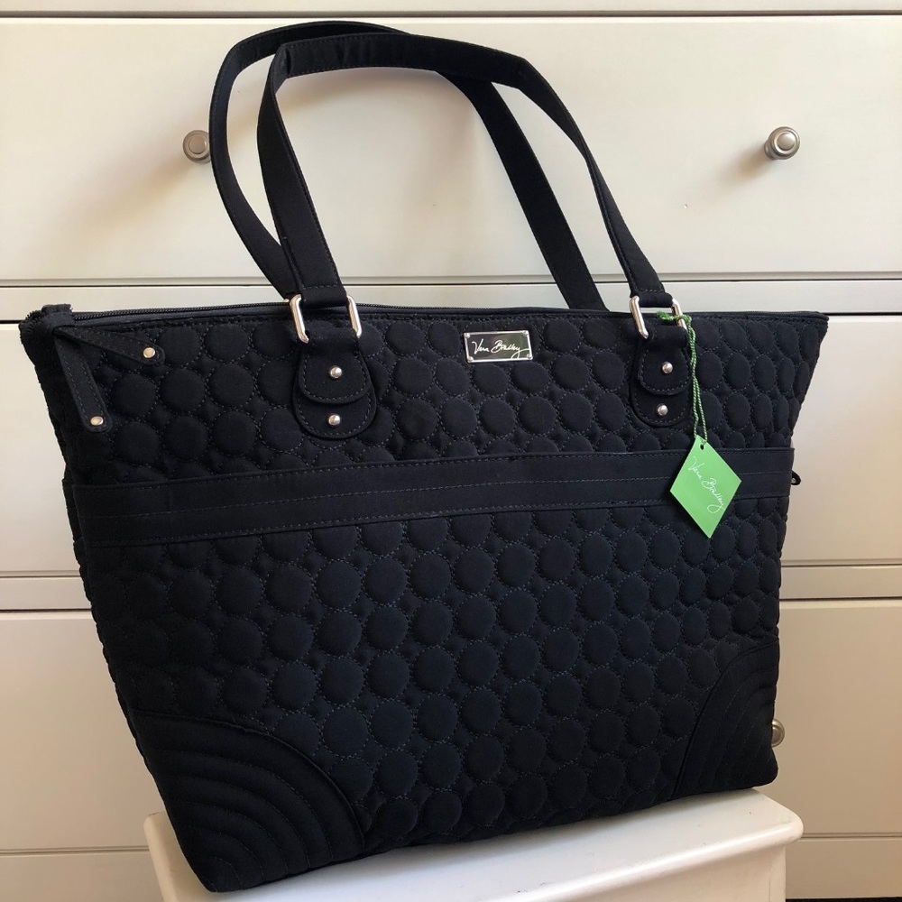 NWT Vera Bradley Baby Bag in Classic Black
